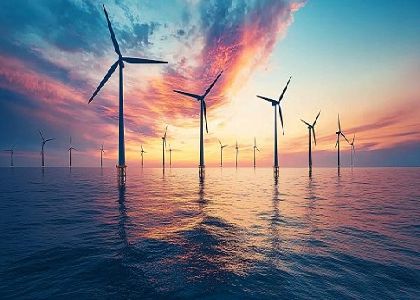 The 800,000-kilowatt offshor...