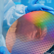 A silicon wafer
